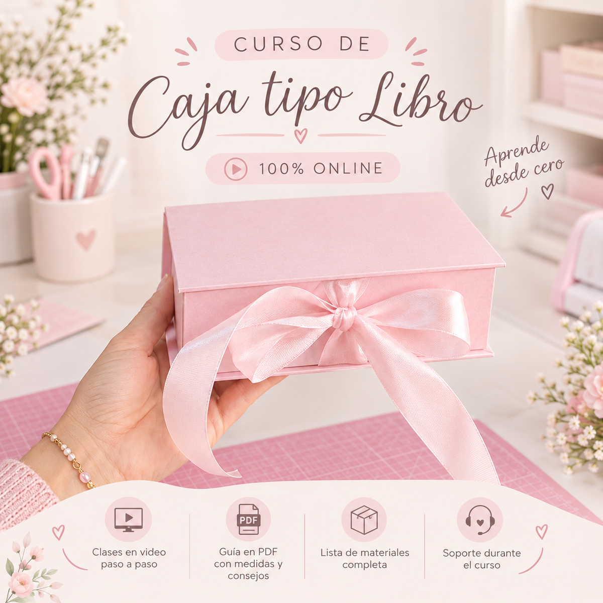 curso de caja tipo libro | 100% online